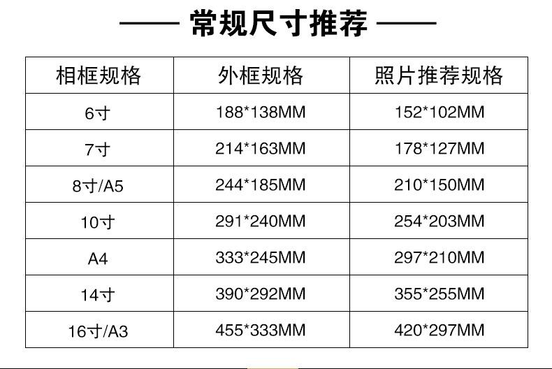 广告钉相框详情页图片