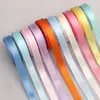 Cinta Colorida de 1 cm Cinta de Poliéster Cinta para Envolver Regalos Lazo Trenzado para el Cabello de Niños Empaque para Pasteles 10 Rollos/Paquete