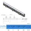 Cuchillo de Aire de Aleación de Aluminio, Super Cuchillo de Aire, Boquilla Industrial de Aire Comprimido, Compresor de Aire para Eliminación de Polvo con Soplado de Agua a Alta Presión, Cuchillo de Aire