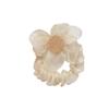 Elástico de Cabelo Flor de Sol Malha de Luxo Leve Anel de Cabelo Brilhante com Strass Corda para Amarrar Cabelo de Verão Feminino Alto Estilo 2024 Novo