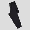 Pantalones de chándal azul marino y negro para niños, primavera y otoño, para niños y niñas, gris oscuro, gris claro, con puños, engrosados, pantalones de uniforme escolar para niños