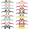 Novos Óculos de Verão com Tema Flamingo Havaiano Óculos de Sol Divertidos para Crianças Armação de Óculos de Papel Decoração de Festa