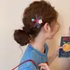 Acessório de Cabelo Presilha para Franja, Presilha Única de Barra Hawthorn para Testa, Grampo de Cabelo Flor Dopamina para Mulheres, Novo Estilo, Doce como Doce, 2025