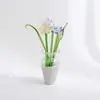 Flores pequeñas artificiales de cristal, calas, rosas, lirios, peonías y pájaros, juego de adorno de flores eternas, regalos extranjeros transfronterizos