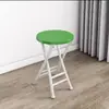 Silla Plegable Portátil Silla de Comedor para el Hogar Taburete Silla con Respaldo Silla de Entrenamiento Silla para Dormitorio de Estudiantes Silla Simple para Computadora Taburete Redondo