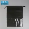 Bolsa de Tecido Não Tecido com Cordão em Estoque Com Janela Visível Têxteis para Casa Sapatos Roupas Bolsa para Embalagem de Presente Bolsa de Armazenamento à Prova de Poeira Personalizada