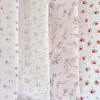 Algodón Puro 60s Estilo Coreano Fresco Tela de Flores Pequeñas Esquema de Colores Rosa Tierno Estilo Ins Tela de Algodón Puro Accesorios para Coletas Bolsos