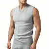 Chaleco de punto para hombre talla grande de invierno 2026 transfronterizo, chaleco suéter de punto con cuello en V para negocios para hombres