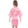 Vestido de Fiesta de Cumpleaños de Personaje Bronceado Niña de Cumpleaños Vestido de Fiesta Manga Larga Delgada de Siete Puntos Cárdigan Largo Infantil