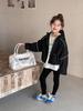 Chaqueta con Capucha Deportiva Casual Suelta de Moda Primavera para Niñas Elmo Beibei