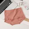 Pantaletas de Algodón Puro de Cintura Alta para Mujer Tallas Grandes, Sin Costuras, Antibacterianas, No Aprietan, Control de Abdomen, Bragas para Dama