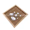 Atacado Strass Ecológico Acrílico Diamante Oval Multicanto Fundo Plano Não Poroso Diamante Capa de Celular Bolsa Bolsa Porta-Retrato com Diamantes