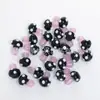 Dopamina divertida punto de ola tridimensional trabajador de la luz vidrio hongo diy pulsera de cuentas collar cadena de teléfono móvil accesorios al por mayor