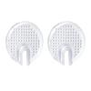 Almohadilla Delantera Antidesgaste Antideslizante para Chanclas Clip Pequeño en Forma de U Almohadilla para Pies para gel Dedo del Pie Anti-dolor Almohadilla de Media Talla Invisible Masaje Almohadilla Delantera