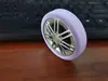 Ruedas para carrito de equipaje Cubierta de rueda para maleta Reducir ruido de rueda Maleta Cubierta protectora de silicona para rueda