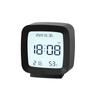 Reloj multifuncional simple, compacto y práctico, reloj despertador para niños y estudiantes, reloj de noche con temperatura y humedad, reloj LCD.