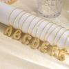 Moda europeia e americana transfronteiriça, colar elegante simples de luxo leve com 26 letras de zircônia com diamantes completos, corrente para clavícula, fabricantes atacado