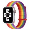 Adecuado para Correa Loop para Apple Se Watch, Correa de Reloj Universal de Nailon Trenzado de Doble Sección con Velcro para Apple Watch Series