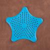 Estrella de Cinco Puntas Fregadero de Cocina Anti-Obstrucción Estrella Silicona Tacto Colador de Piso Drenaje de Alcantarilla de Baño
