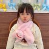 Cachecol infantil original novo Coreia do Sul fofo para atividades ao ar livre quente de pelúcia à prova de vento para meninas bebê cachecol de pescoço atacado