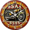 Reloj de Pared de Madera Más Vendido Transfronterizo, Estilo Industrial Retro, Reloj Decorativo, Reloj Silencioso Creativo Personalizado para Sala de Estar y Dormitorio