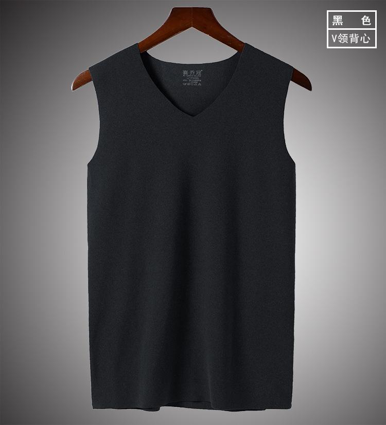 无痕保暖背心--挂拍展示-黑色V领.jpg