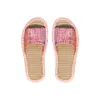 Pantuflas de Lino de Invierno para Mujer, Uso en Casa para Parejas, Pantuflas de Algodón con Suela Suave de PVC Antideslizante para Pisos de Madera en Interiores para Hombre