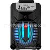 Zqs6142 Modelo Caliente de Fábrica 6 pulgadas Bluetooth Audio Micrófono Mochila para Exteriores Karaoke en Casa Altavoz para Baile Cuadrado al Aire Libre