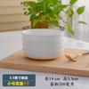 Prato de Ninho de Porcelana Branca Pura Prato Japonês Doméstico Prato de Cerâmica para Sopa Louça Criativa para Forno Prato de Prato Arroz Assado Prato Fundo