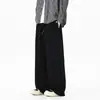 Pantalones deportivos de chándal de pierna recta y ancha para otoño 2026, nuevos, modernos, adelgazantes, holgados, versátiles, casuales