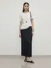 Camiseta de Algodón 100% Blanco Crudo Cuello Redondo Manga Corta para Mujer Verano Simple Holgada Color Sólido Tejido Superior Estilo Casual Versátil