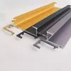 Manija de Armario en Forma de L de Aleación de Aluminio, Manija Oculta para Puerta de Gabinete Estilo Chino Moderno de Lujo Ligero, Fabricante de Manijas de Armario Estilo Tapa Final