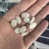 Cabujón ovalado de cristal natural de 10x14 mm, piedra suelta DIY, accesorios para joyería para pasadores de pelo, collares, pulseras, sombreros, anillos