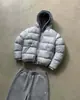Marca Europeia e Americana de Tendência Ins Transfronteiriça Outono e Inverno Nova Roupa de Algodão com Capuz Estilo de Rua Personalizado Moda Solta Tendência Quente