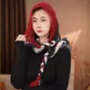 Bufanda tejida para protección solar de verano, turbante para viajes y fotografía, elegante y versátil, elegante chal bufanda de seda