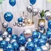 Paquete de Globos Decoración Cumpleaños Globo Metálico Engrosado Globo Propuesta Confesión Globo Decoración Escena Fiesta Boda