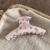Pinzas para el pelo de lazo estilo coreano, accesorios para el pelo de alta gama, pinzas de tiburón, horquillas exquisitas para mujeres jóvenes, pinzas para el pelo de otoño e invierno para la parte trasera de la cabeza
