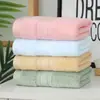 Toalla de fibra de bambú para baño y lavado de cara, lisa, engrosada, suave, absorbente y sin pelusa, fácil de limpiar, no se apesta fácilmente, toalla Gaoyang