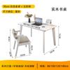 Mesa Pequena de Madeira Maciça Simples Moderna para Casa Estudante Mesa de Escrita Quarto Notebook Mesa para Computador para Casa Pequena Sem Fumo