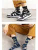 Calcetines Militares W para Hombre de Media Pantorrilla para Primavera y Verano Negros Azules Resistentes al Olor Absorbentes del Sudor Calcetines Deportivos Estándar para Hombre Calcetines de Negocio Casuales