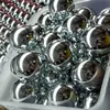 1015/25.4 G500 bola de acero galvanizado, bola dura, bola de acero electrochapado, fabricante de bolas de superficie de espejo brillante galvanizado