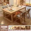 Sala de estar grande mesa longa leitura aprendizado quarto escritório em casa sofá costas mesa longa de-mesa de sala de estar duas pessoas