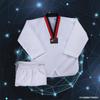 Uniformes de Treino de Manga Comprida e Manga Curta Baby's Breath Operados pelo Fabricante Algodão Puro Poliéster Uniformes de Taekwondo para Adultos e Crianças