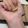 Anillo Tich Vintage de Plata de Ley 925 con Borde de Perlas Cepilladas para Mujer, Lujo Ligero Diseño de Nicho de Gama Alta Anillo Abierto