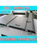 Gabinete de Exhibición Deslizante para Azulejos Cerámicos con Ruedas Inferiores de Alta Capacidad de Carga, Duradero y Resistente al Desgaste, Ruedas Inferiores para Estante de Exhibición de Cerámica, Juego de Rieles Deslizantes de Aleación de Aluminio