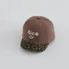 Súper Lindo Sombrero para Bebé de 1-3 Años, Gorra de Béisbol de Ala Corta con Letras de Boston, Gorra con Visera Personalizada, Sombrero de Sol de Verano