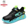 Zapatos para Niños Babudou, Modelos de Primavera y Otoño, Zapatos Deportivos de Malla Impermeable de Cuero, Cálidos con Forro de Felpa para Niños Grandes y Medianos, Impermeables