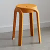 Taburete de Plástico para el Hogar Engrosado Taburete Molino de Viento Silla de Comedor Simple Moderna Banco Alto Mesa de Comedor Silla de Goma Apilable