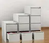 Armário de aço de Shanghai armário de armazenamento armário desmontável caixa de cartão de 4 gavetas Jiangsu armário de pesca suspenso gaveta gaveta A4 Armário de arquivos FC Folder