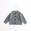 Suéter chaqueta de lana suave para bebé color bb, chaqueta de punto con cuello camisero para niños, estilo bosque unisex para bebé